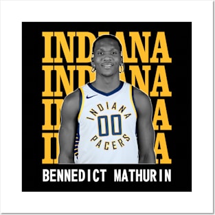 Indiana Pacers Bennedict Mathurin 00 Posters and Art